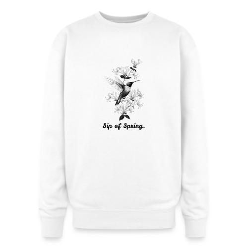 Hummingbird T-Shirt, Honeysuckle Vine - Oversized Crewneck Sweatshirt