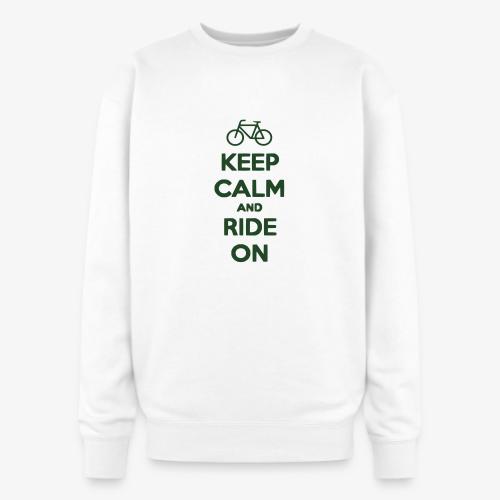 keep_calm_and_ride_on - Oversized Crewneck Sweatshirt