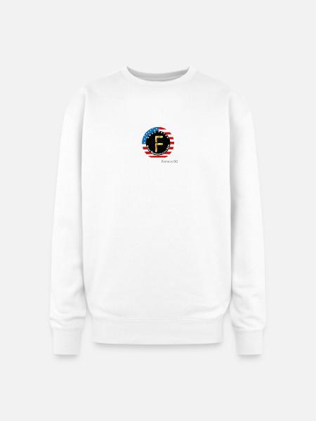 Limitless creativity - Oversized Crewneck Sweatshirt - white