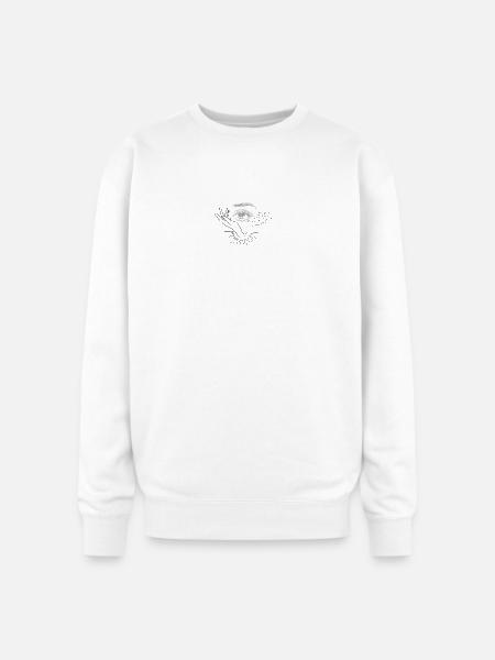 Radiation - Oversized Crewneck Sweatshirt - white