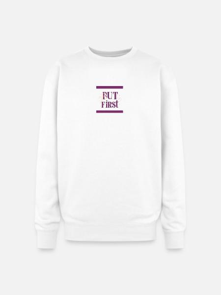 Whimsical - Oversized Crewneck Sweatshirt - white