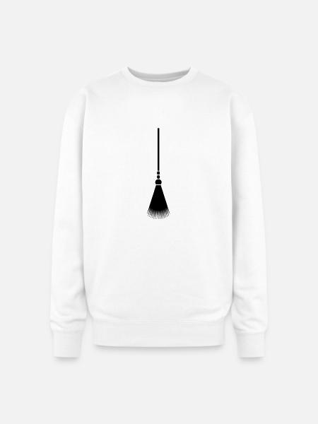 broom - Oversized Crewneck Sweatshirt - white