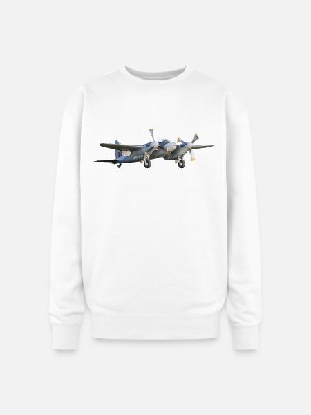 Mosquito - Oversized Crewneck Sweatshirt - white