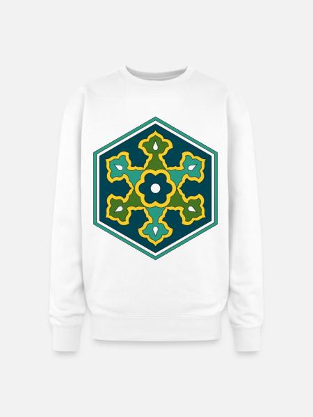 Ottoman Turkish - Oversized Crewneck Sweatshirt - white