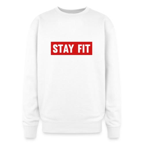 Stay Fit - Oversized Crewneck Sweatshirt