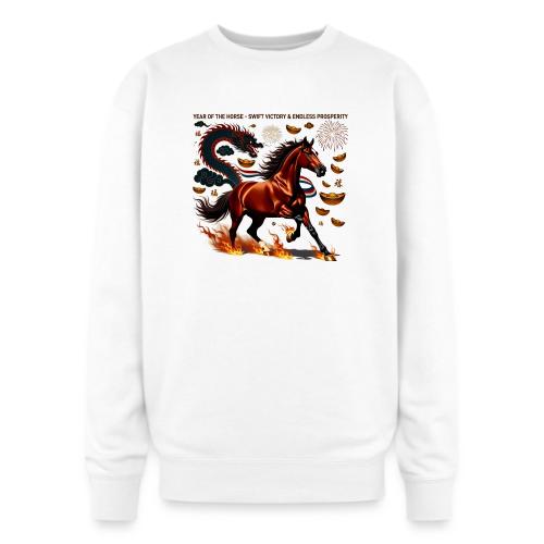 Year of the Horse Victory T Shirt, Lunar New Year - Oversized Crewneck Sweatshirt