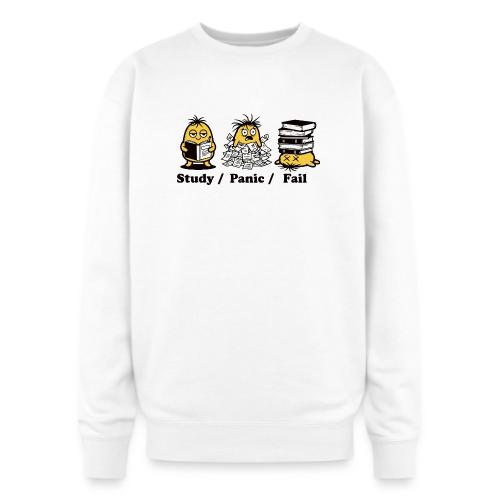 Funny Student Study Panic Fail Back To School - Oversized Crewneck Sweatshirt