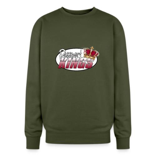 Passportkings white shirt design - Oversized Crewneck Sweatshirt