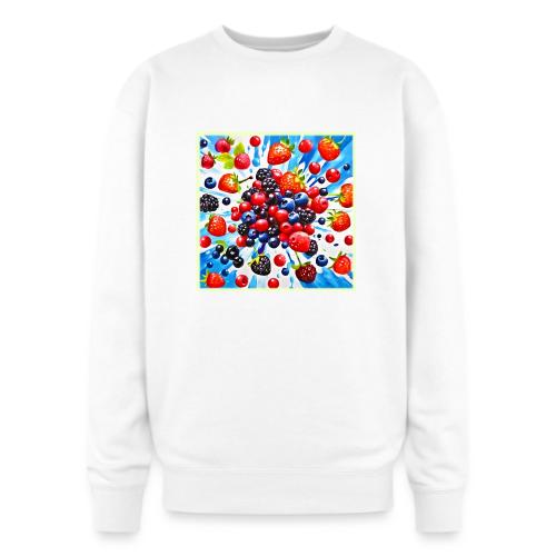 Colorful Berry Fiesta Design - Oversized Crewneck Sweatshirt