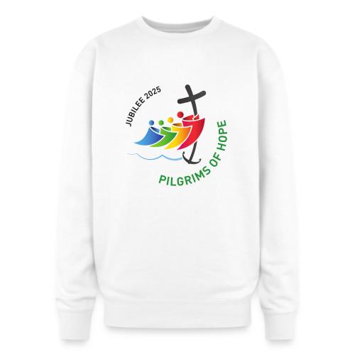 pilgrims of hope 2025 logo (Jubilee Year 2025) - Oversized Crewneck Sweatshirt