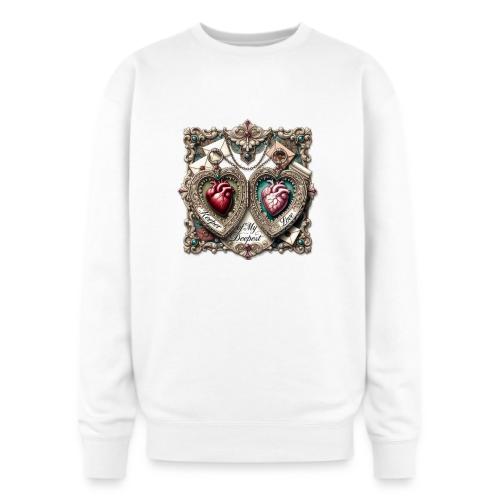 Keeper of My Deepest Love Victorian Locket T-Shirt - Oversized Crewneck Sweatshirt