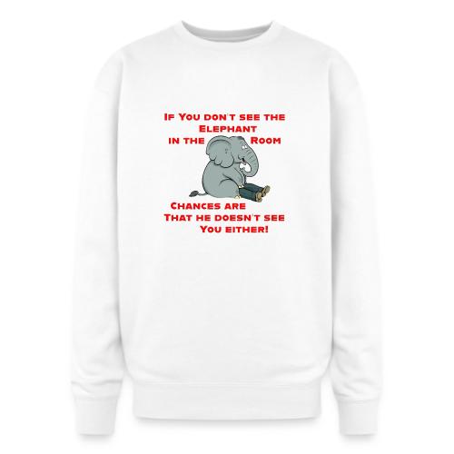 Elephant in the Room Meme - Oversized Crewneck Sweatshirt