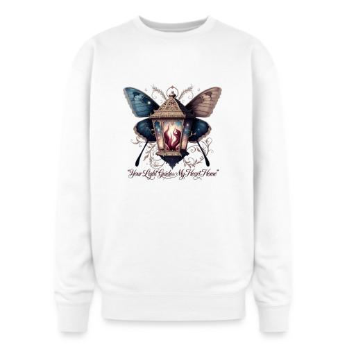 Guiding Light Eternal Flame Lantern Romance Gifts - Oversized Crewneck Sweatshirt