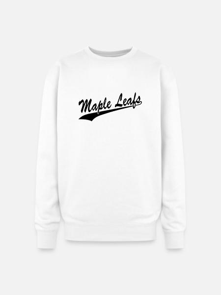 Maple Leafs - Oversized Crewneck Sweatshirt - white