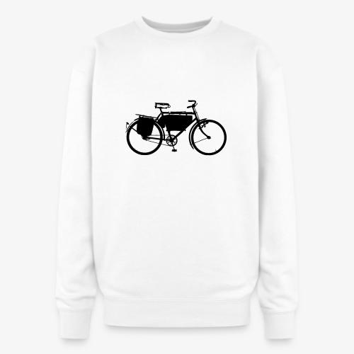 swiss_army_bike_bw - Oversized Crewneck Sweatshirt