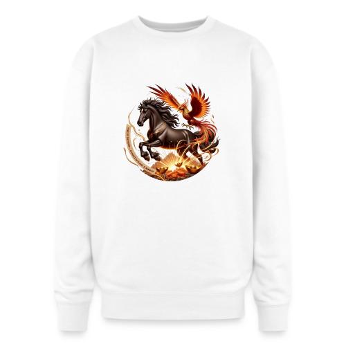 Year of the Horse Phoenix T Shirt, Lunar NY Gift - Oversized Crewneck Sweatshirt