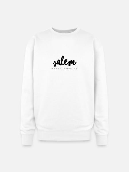 Salem Massachusetts - Oversized Crewneck Sweatshirt - white