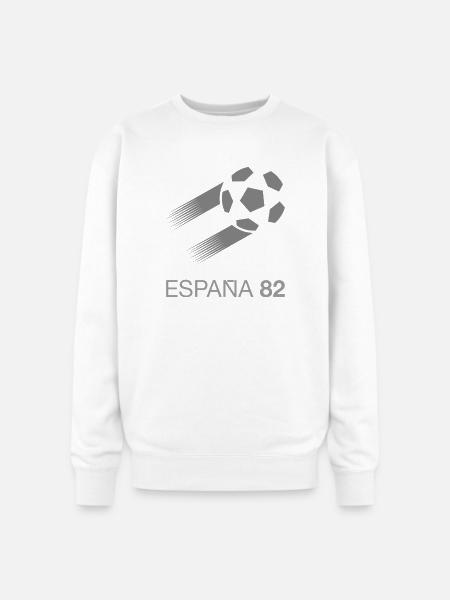 1982 World Cup Espana - Oversized Crewneck Sweatshirt - white