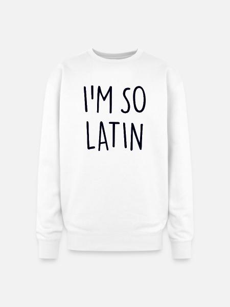 I am so Latin America - Oversized Crewneck Sweatshirt - white