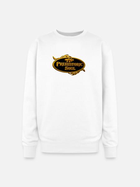 Prehistoric Soul - Oversized Crewneck Sweatshirt - white