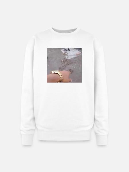 Some relatives - Oversized Crewneck Sweatshirt - white