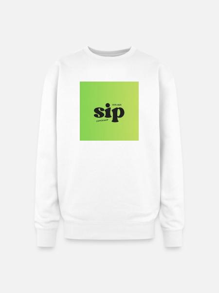 SIP - Oversized Crewneck Sweatshirt - white