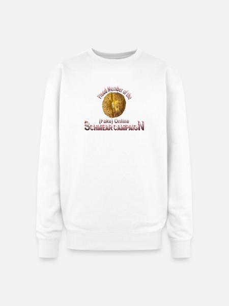 Schmear-Campaign - Oversized Crewneck Sweatshirt - white