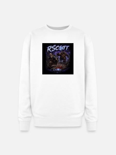 RScott Tee - Oversized Crewneck Sweatshirt - white