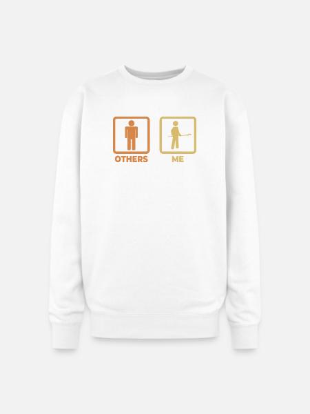 Me as a Baker - Oversized Crewneck Sweatshirt - white