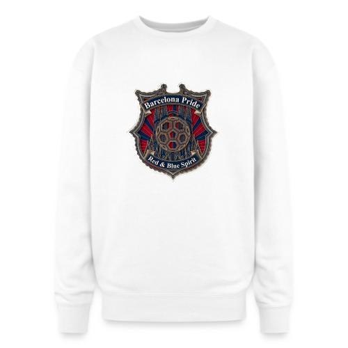 Barcelona Scarlet Pride T Shirt, Soccer City Gift - Oversized Crewneck Sweatshirt