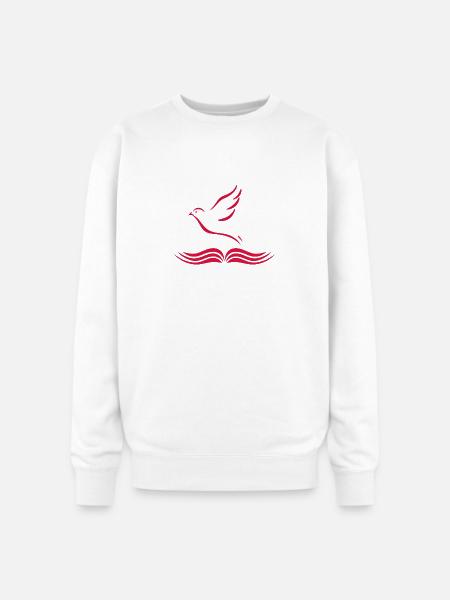Whole Bible Believer - Oversized Crewneck Sweatshirt - white