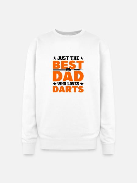 Darts Dart Player - Oversized Crewneck Sweatshirt - white