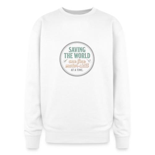 Saving the World: Fine Motor Skills Hero - Oversized Crewneck Sweatshirt