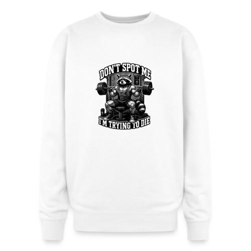 Raccoon Lifter Don’t Spot Me - Oversized Crewneck Sweatshirt