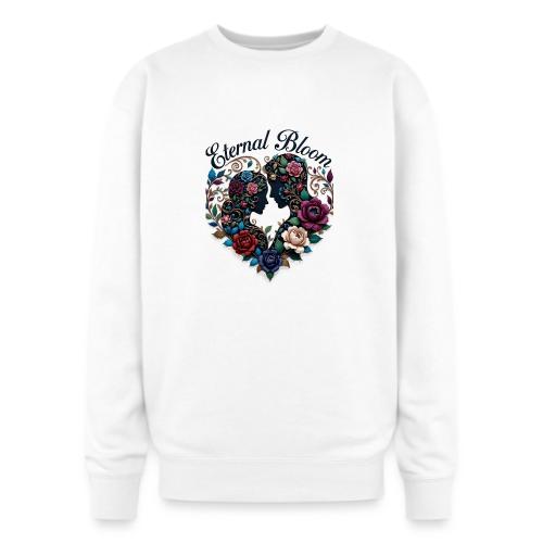 Eternal Bloom Embrace T-Shirt - Oversized Crewneck Sweatshirt