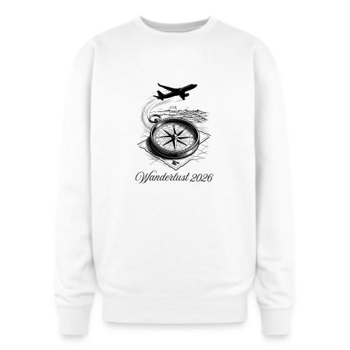 Wanderlust 2026 T-Shirt | Minimalist Travel Plane - Oversized Crewneck Sweatshirt