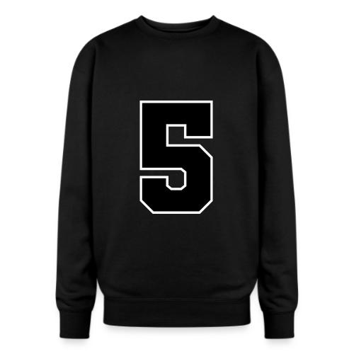 Varsity Number 5 Athletic Design - Oversized Crewneck Sweatshirt
