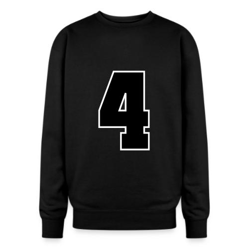 Varsity Number 4 College Style - Oversized Crewneck Sweatshirt