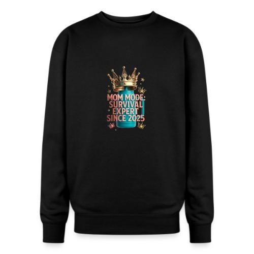 Mom Mode Survival Expert Tee - Oversized Crewneck Sweatshirt