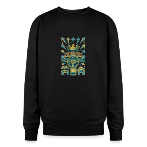 Backseat Driver T Shirt, Funny Dad Gift - Oversized Crewneck Sweatshirt