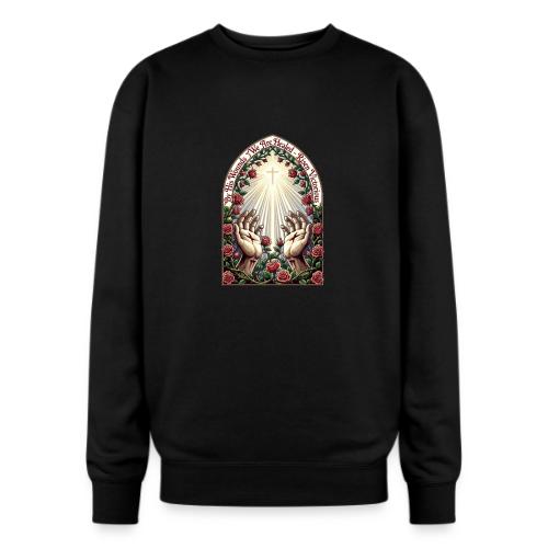 Easter By His Wounds Healed T Shirt, Renewal Gift - Oversized Crewneck Sweatshirt