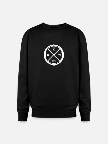 CLAN OF XYMOX - Oversized Crewneck Sweatshirt - black