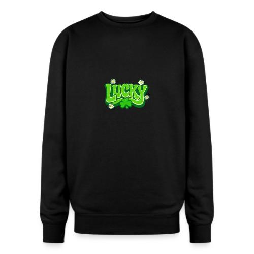 Lucky 70s Retro T-Shirt - Oversized Crewneck Sweatshirt