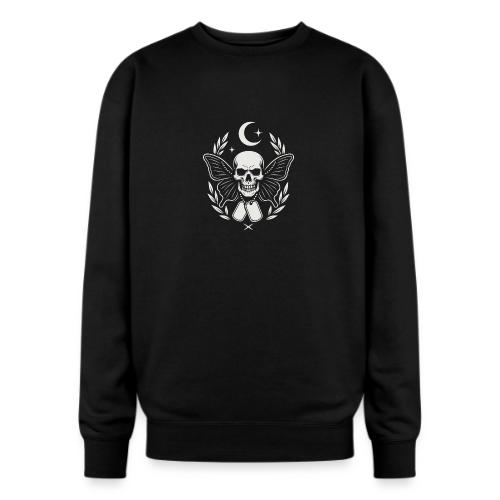Skull butterfly dog tags - Oversized Crewneck Sweatshirt