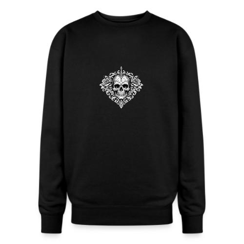 Gothic Filigree Skull - Oversized Crewneck Sweatshirt