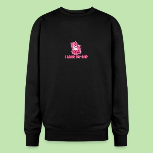 I love my cat - Oversized Crewneck Sweatshirt