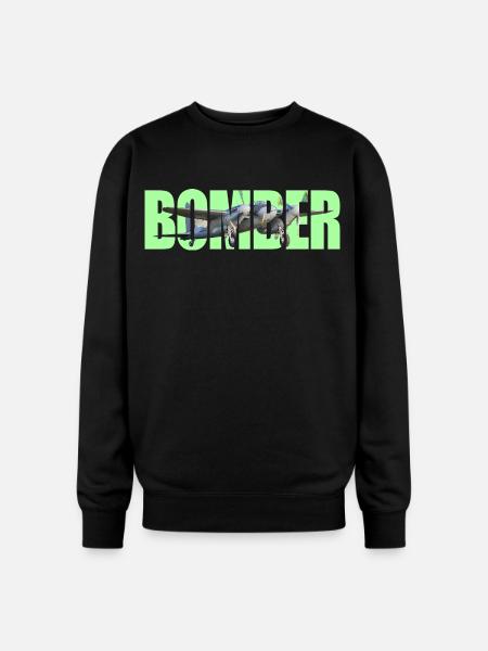 Bomber DH.98 Mosquito - Oversized Crewneck Sweatshirt - black
