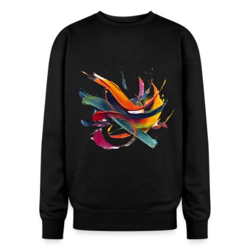 Colorful Waves - Oversized Crewneck Sweatshirt