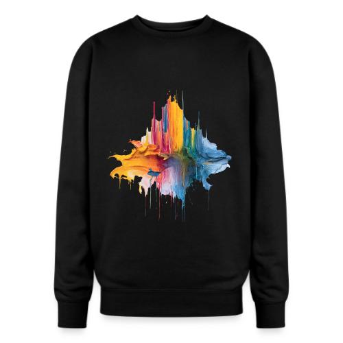 Impasto Spectrum - Oversized Crewneck Sweatshirt