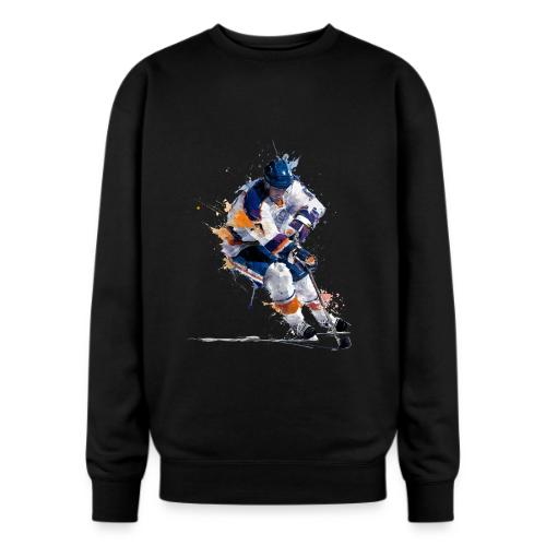 Hockey: Icy Streaks - Oversized Crewneck Sweatshirt